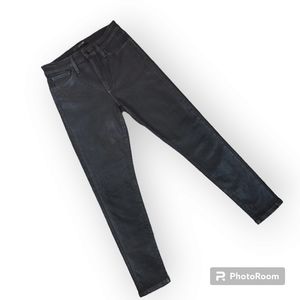 Joe's Coated Skinny Jeans in Black